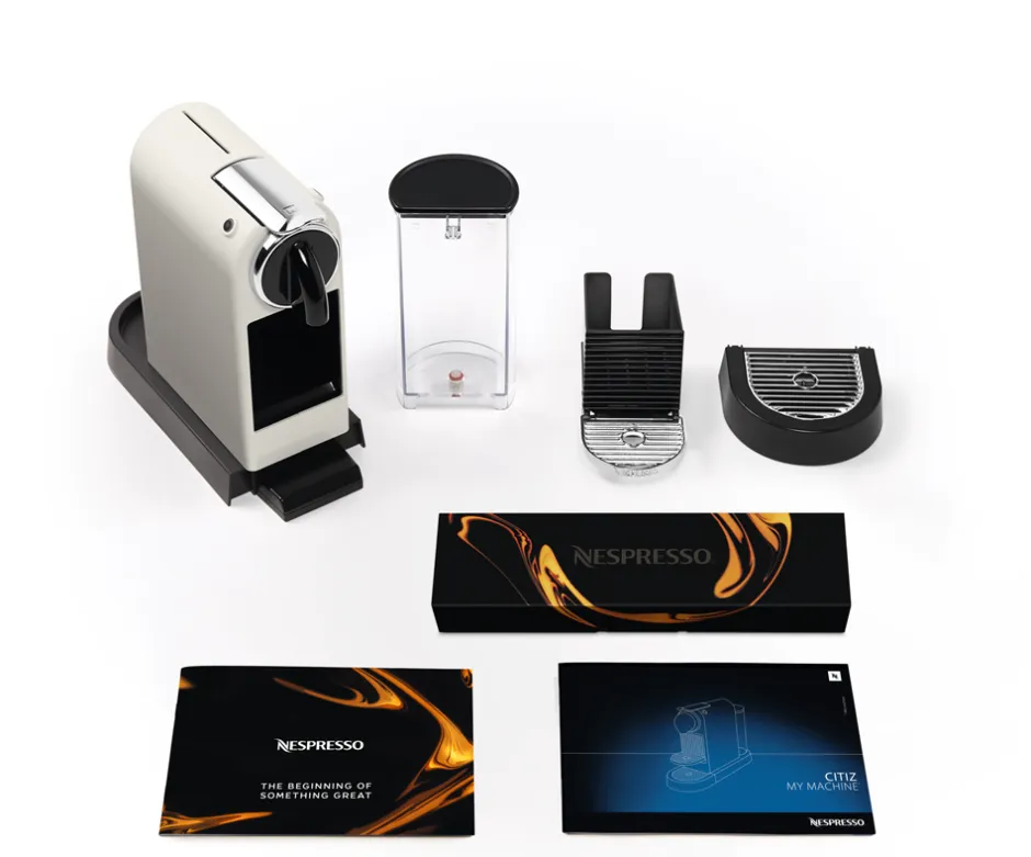 New Nespresso Citiz Kaffemaskine, Hvid