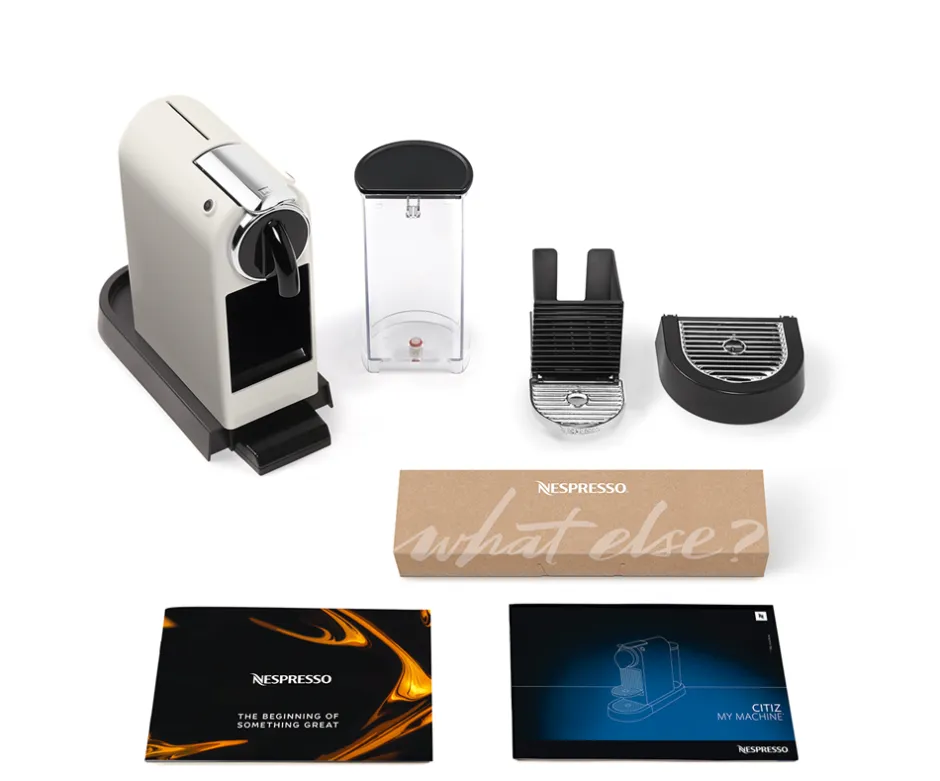 New Nespresso Citiz Kaffemaskine, Hvid
