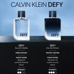 Clearance Calvin Klein CK Defy Eau De Parfum, 100 ml