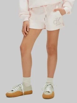 Outlet Calvin Klein CK Logo Shorts, , 164 cm Pearl