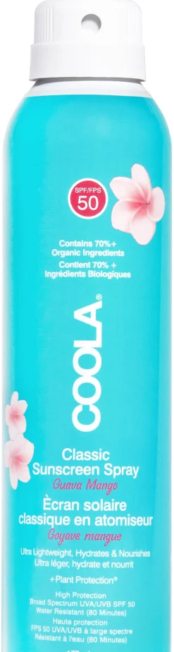 Hot Coola Classic Body Spray Guava Mango, SPF 50, 177 ml