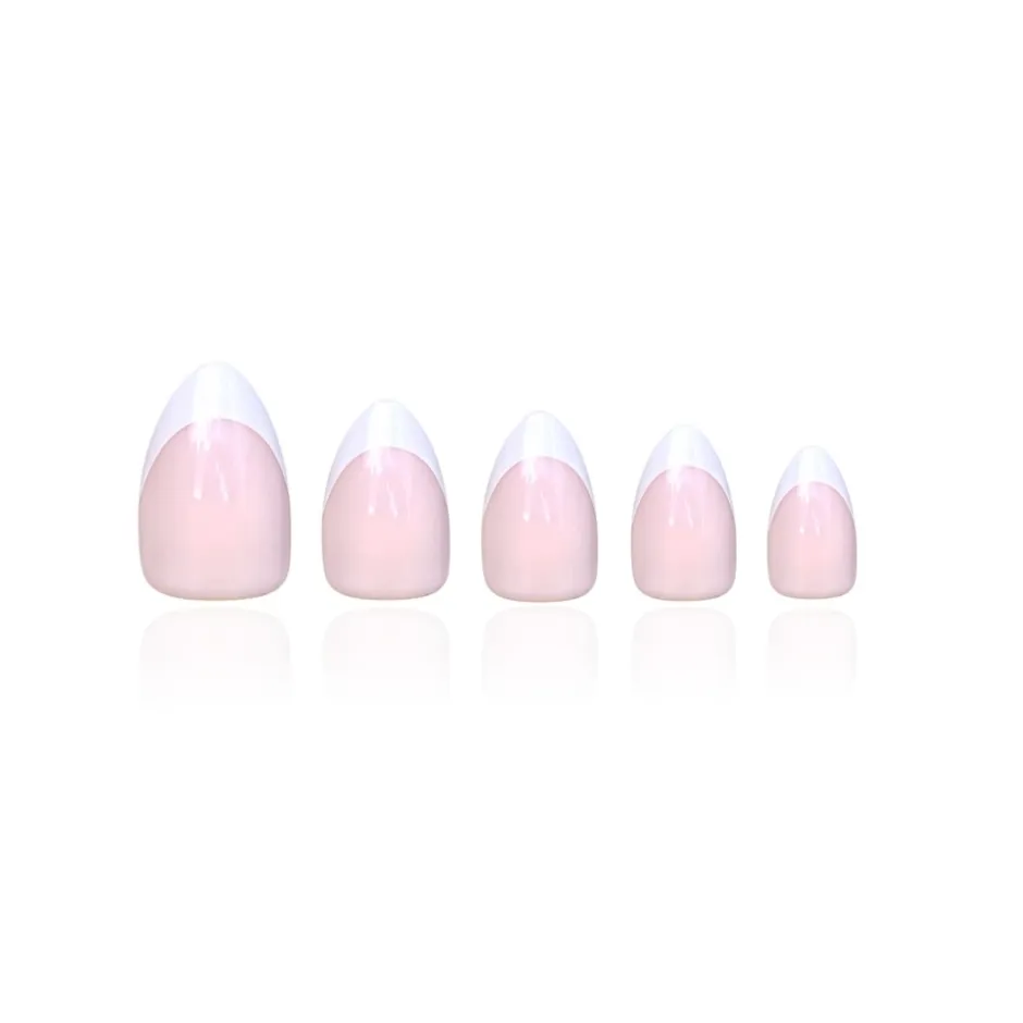 DUFFBEAUTY Classic French Kunstige Negle* Negle
