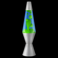 Hot Funhouse Games Classic Lava Lampe, Green/Blue