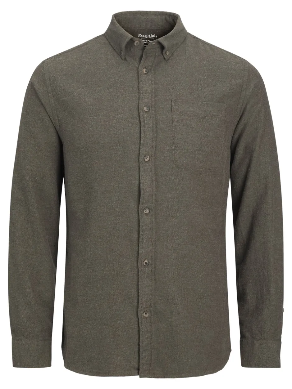 New Jack&Jones Classic Melange Skjorte, , S Rosin