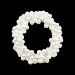 Best SUI AVA Classic Pearl Hårelastik, White