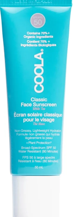 Outlet Coola Classic White Tea Face Lotion, SPF 50, 50 ml