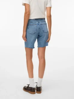 Discount Vero Moda Cleo Denimshorts, , M Light Blue Denim