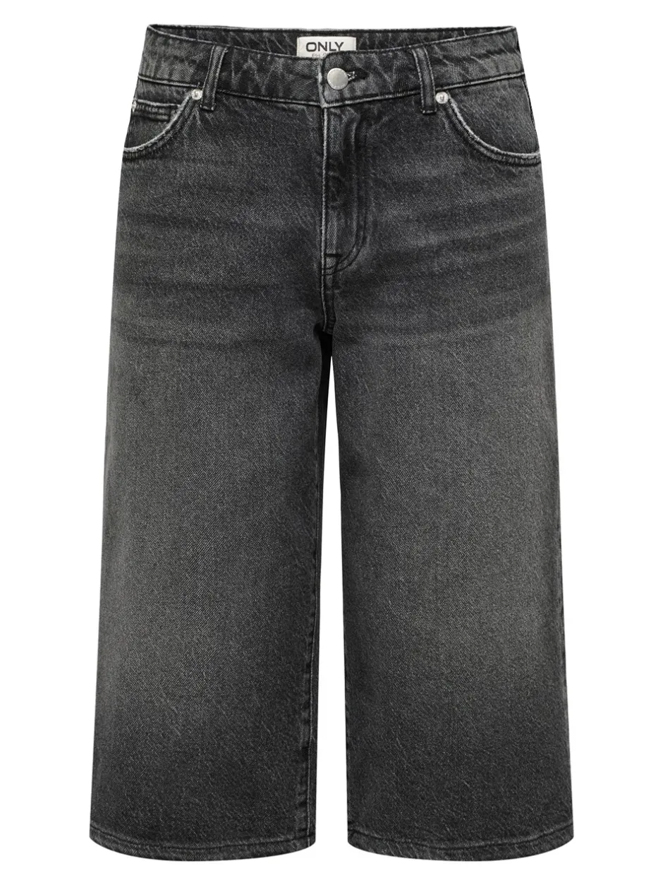 ONLY Cobain Wide Lange Shorts, , M*Dame Shorts