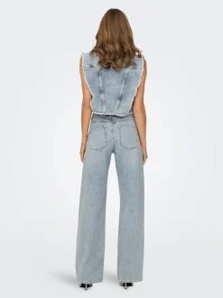 Discount ONLY Cobian Jeans, , W26/L32 Light Blue Denim