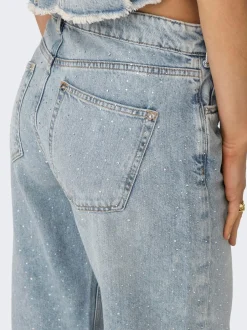 Discount ONLY Cobian Jeans, , W26/L32 Light Blue Denim