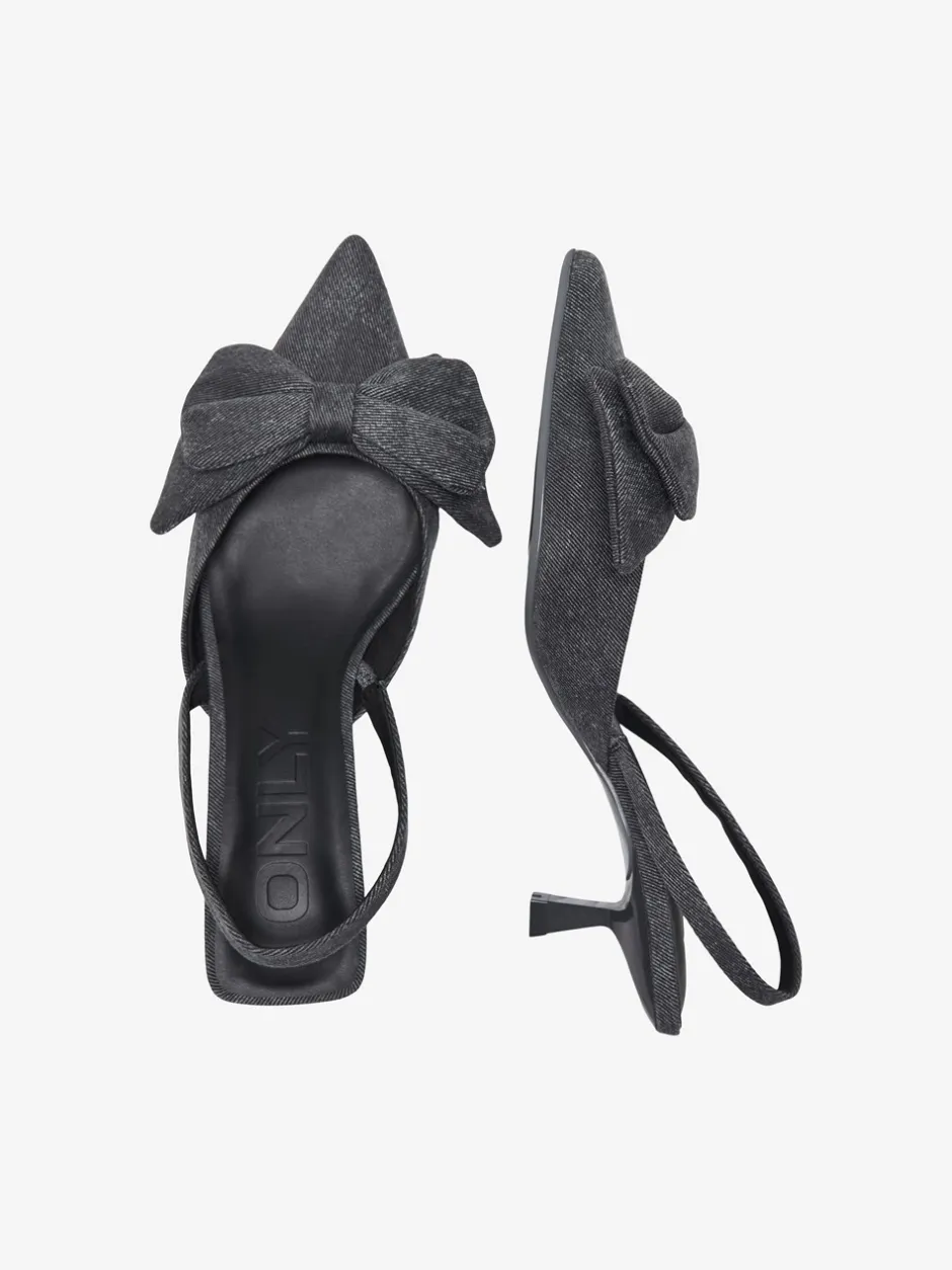 ONLY Coco-6 Slingback Pumps, , 38*Dame Højhælede Sko