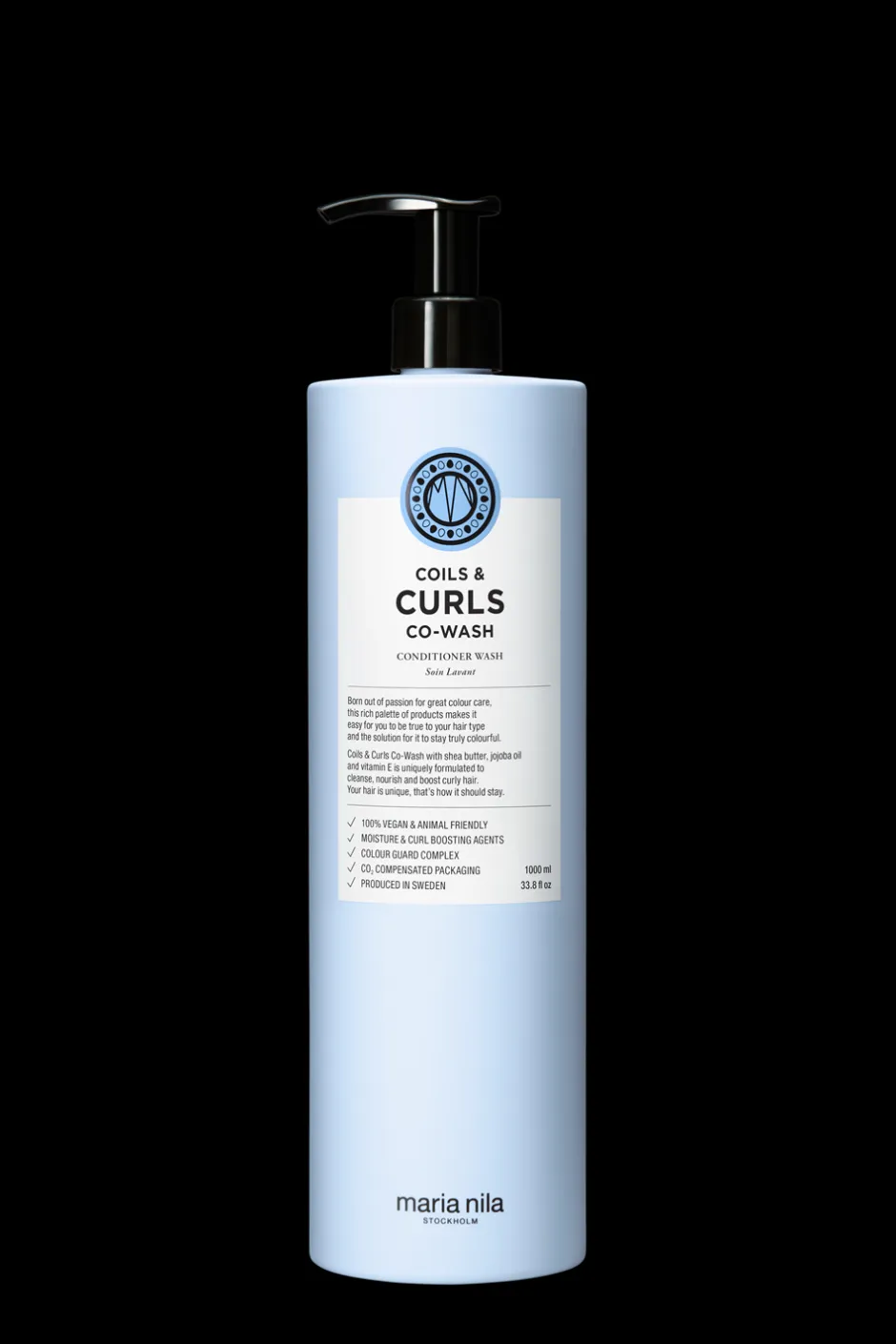 Maria Nila Coils & Curls Co-Wash, 1000 ml* Hårpleje
