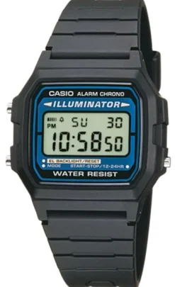 Casio Collection F-105W-1AWYEF Digitalur, , 39 mm*Dame Ure|Ure