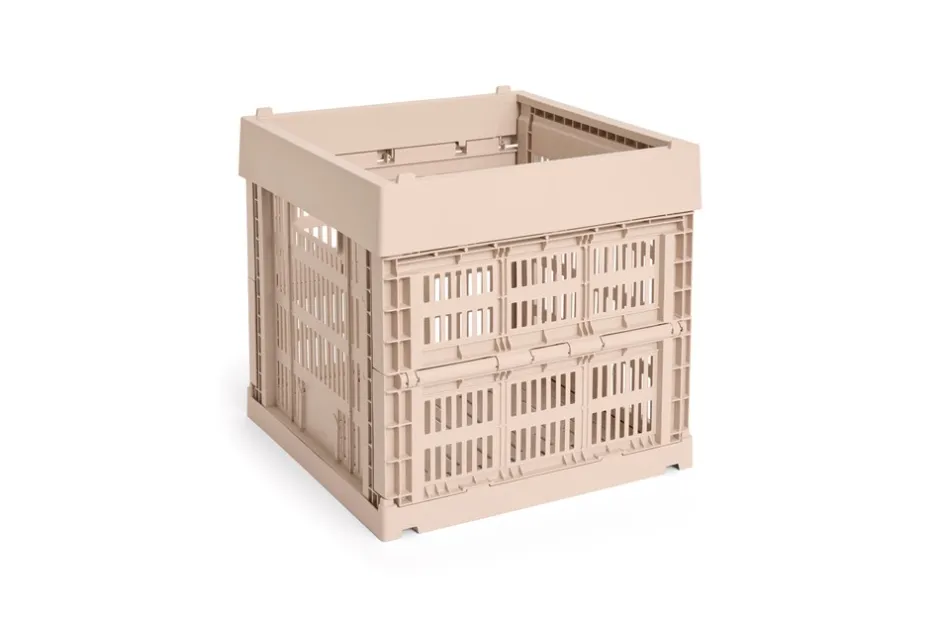 Clearance HAY Colour Crate Cube Kasse, Powder