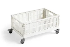 HAY Colour Crate Large 4-pak Hjul* Kurve & Andet Tilbehør