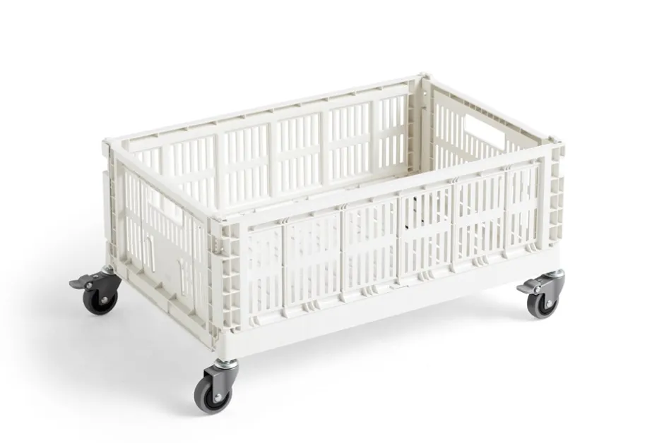 HAY Colour Crate Large 4-pak Hjul* Kurve & Andet Tilbehør