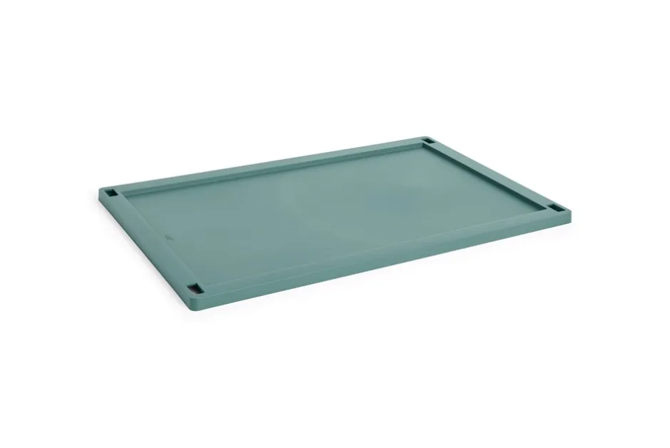 Hot HAY Colour Crate Large Plastiklåg, Dark Green