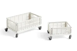 Sale HAY Colour Crate Medium 4-pak Hjul