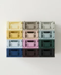 Best HAY Colour Crate Mini 2-pak Kasse, Dark Blue