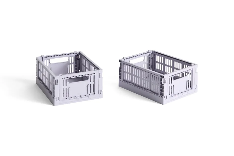 Clearance HAY Colour Crate Mini 2-pak Kasse, Lavender