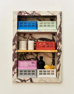 Clearance HAY Colour Crate Mini 2-pak Kasse, Lavender