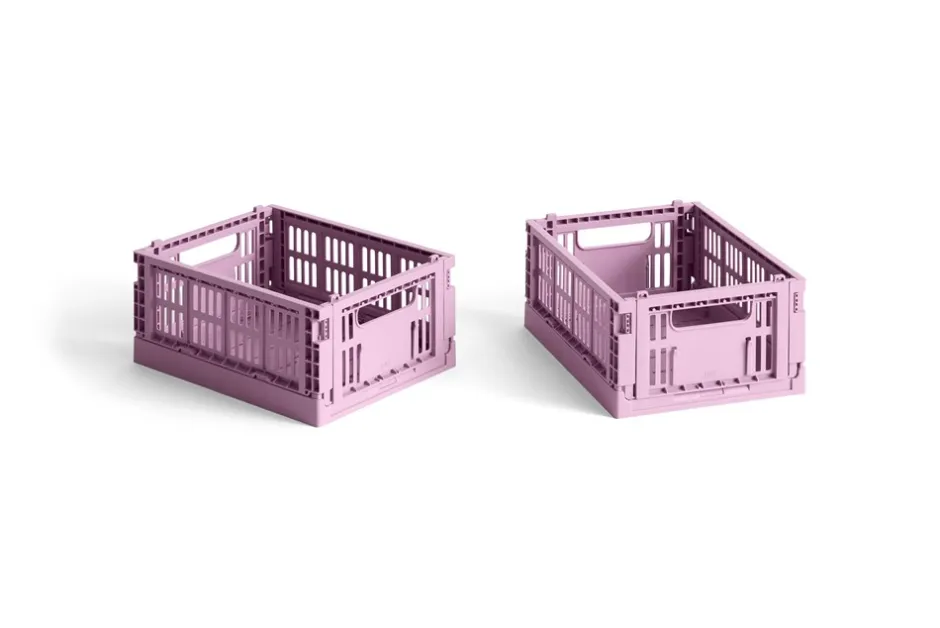 HAY Colour Crate Mini 2-pak Kasse,* Kurve & Andet Tilbehør