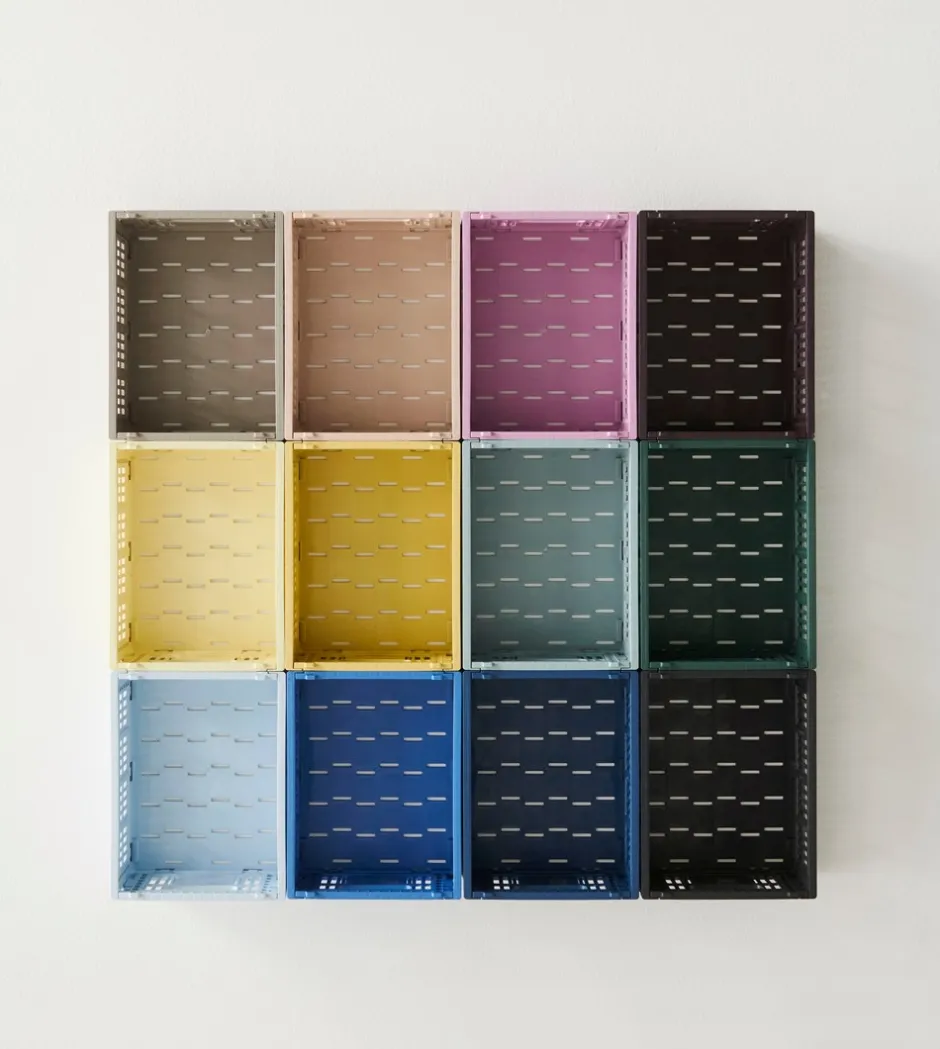 HAY Colour Crate Mini 2-pak Kasse, Powder