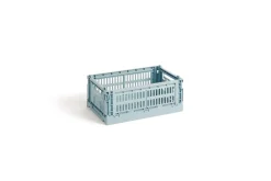 Hot HAY Colour Crate Small Kasse, Dusty Blue