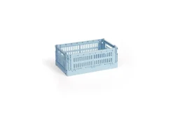New HAY Colour Crate Small Kasse, Soft Blue