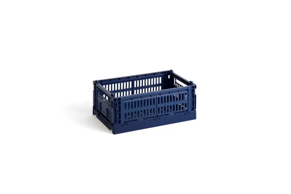 New HAY Colour Crate Small Kasse, Dark Blue