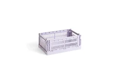 Discount HAY Colour Crate Small Kasse, Lavender