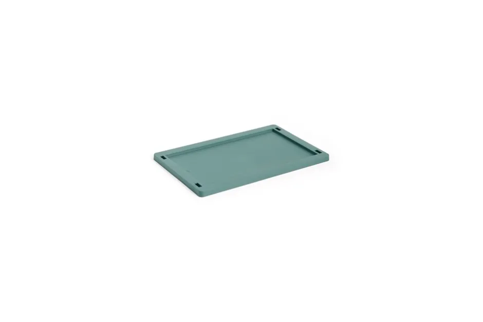 Online HAY Colour Crate Small Plastiklåg, Dark Green