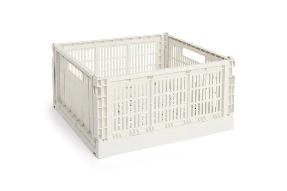 Hot HAY Colour Crate Square Large Kasse, Offwhite