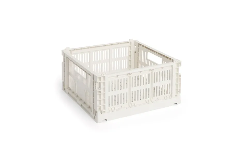 Hot HAY Colour Crate Square Medium Kasse, Offwhite