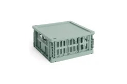 HAY Colour Crate Square Medium Plastiklåg,* Kurve & Andet Tilbehør