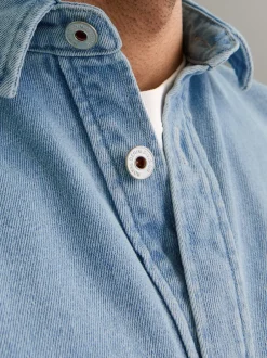 R.D.D. Royal Denim Division Colter Denim Overshirt, , XXL* Overshirts