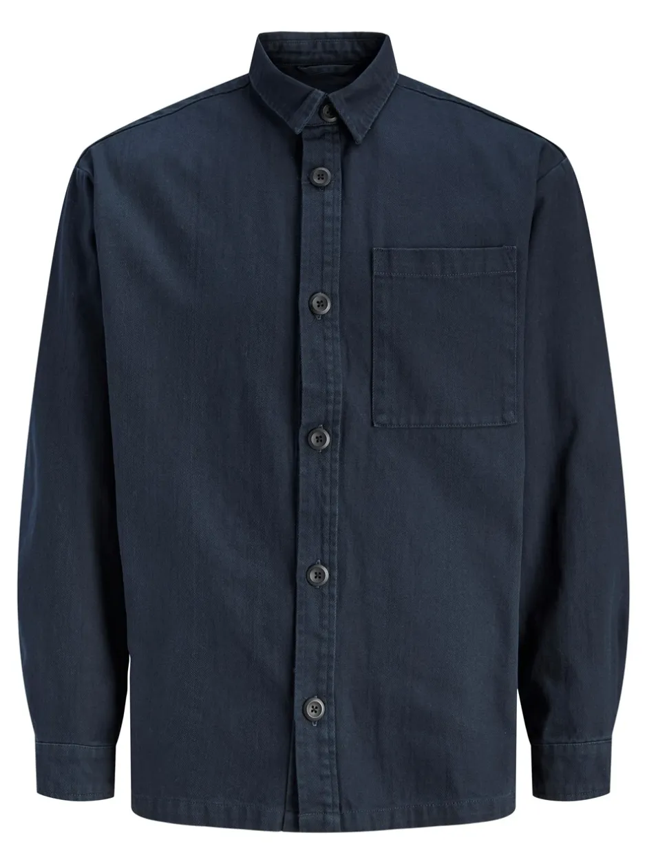R.D.D. Royal Denim Division Colter Twill Overshirt, , XXL Salute