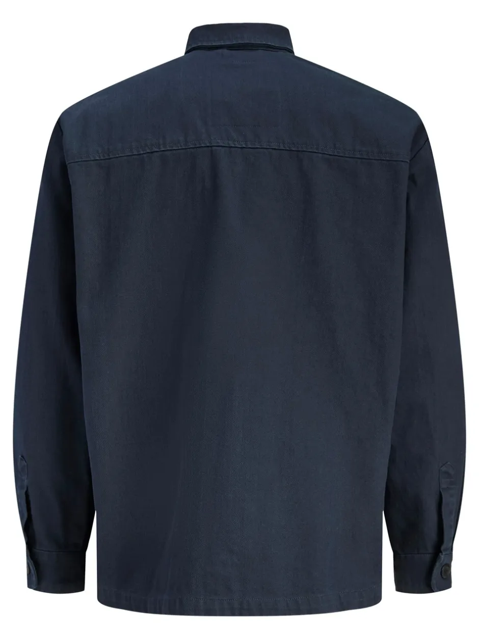 R.D.D. Royal Denim Division Colter Twill Overshirt, , XXL Salute