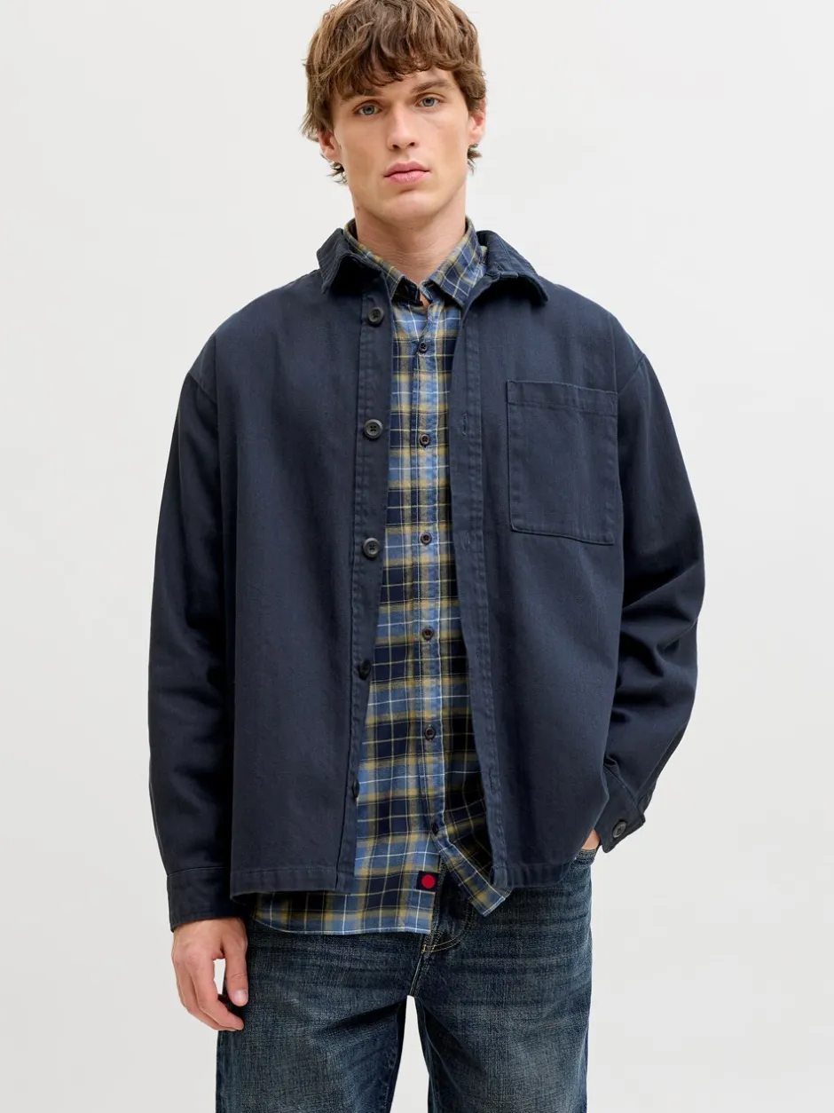 R.D.D. Royal Denim Division Colter Twill Overshirt, , XXL Salute