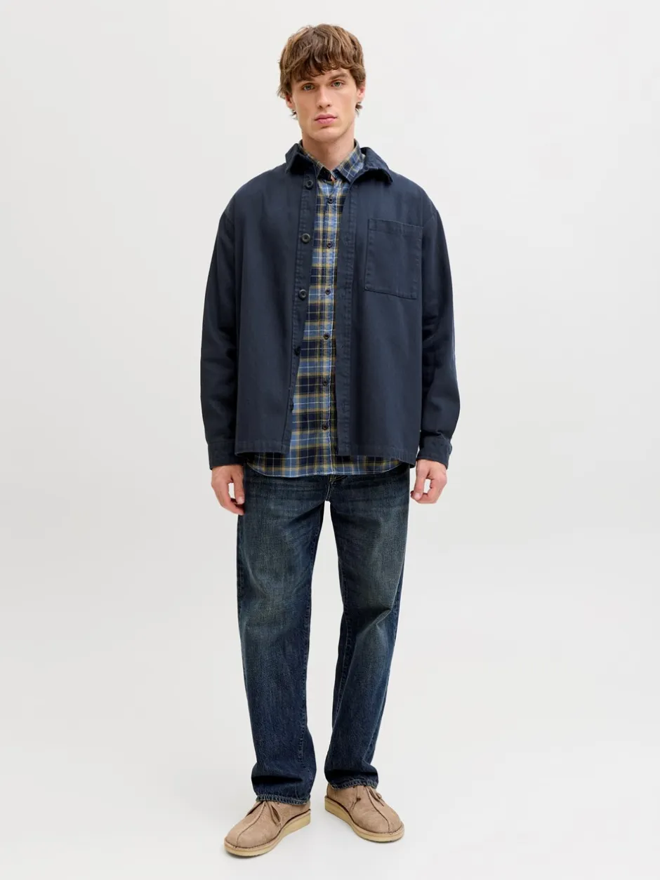 R.D.D. Royal Denim Division Colter Twill Overshirt, , XXL Salute
