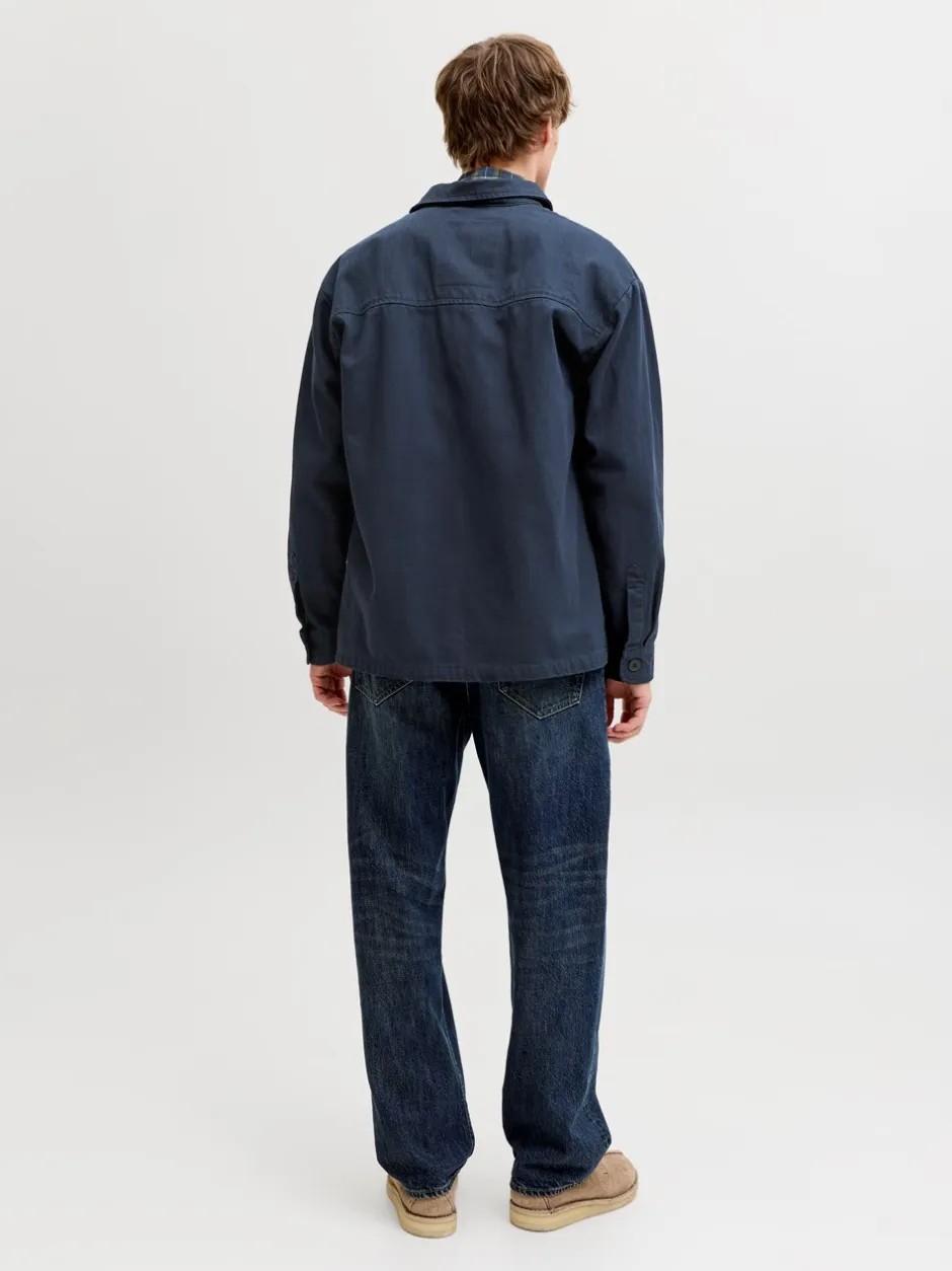 R.D.D. Royal Denim Division Colter Twill Overshirt, , XXL Salute