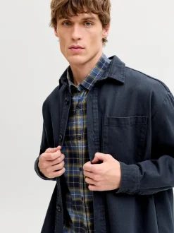 R.D.D. Royal Denim Division Colter Twill Overshirt, , XXL Salute
