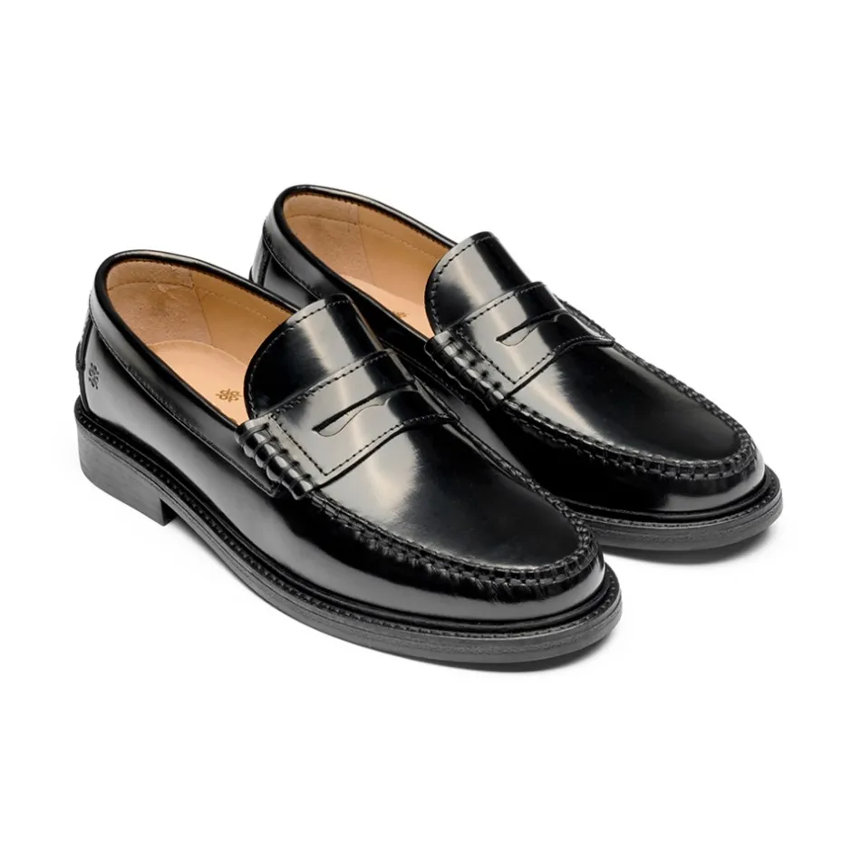 Playboy Footwear Colwood Loafers, , 43 Black Polido