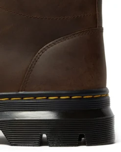 Best Dr. Martens Combs Crazy Horse Casual Støvler, , 45 Brown Crazy Horse