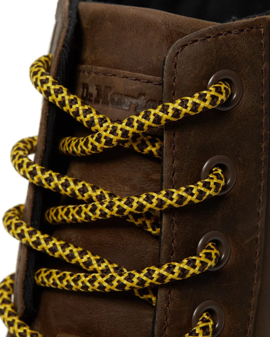 Best Dr. Martens Combs Crazy Horse Casual Støvler, , 45 Brown Crazy Horse