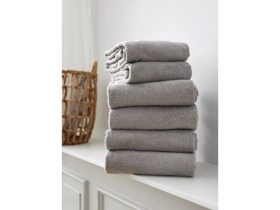 Clearance Södahl Comfort Organic Håndklæde, , 70x140 cm Light Grey