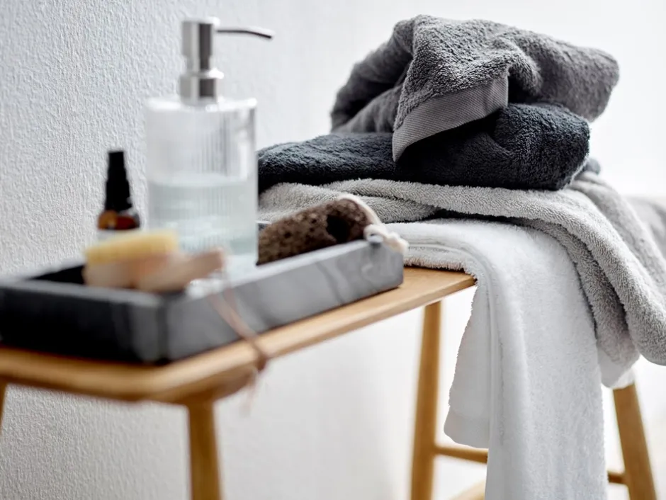 Clearance Södahl Comfort Organic Håndklæde, , 70x140 cm Light Grey