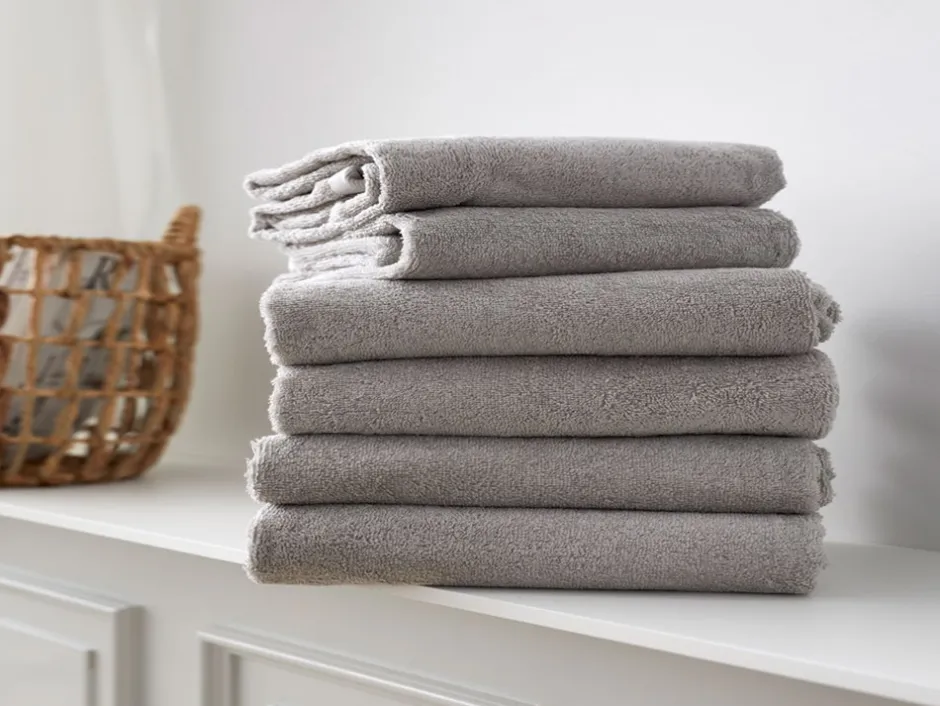 New Södahl Comfort Organic Håndklæde, Lysgrå, 50x100 cm Lysegrå