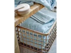 Clearance Södahl Comfort Organic Vaskeklud, , 30x30 cm Linen Blue