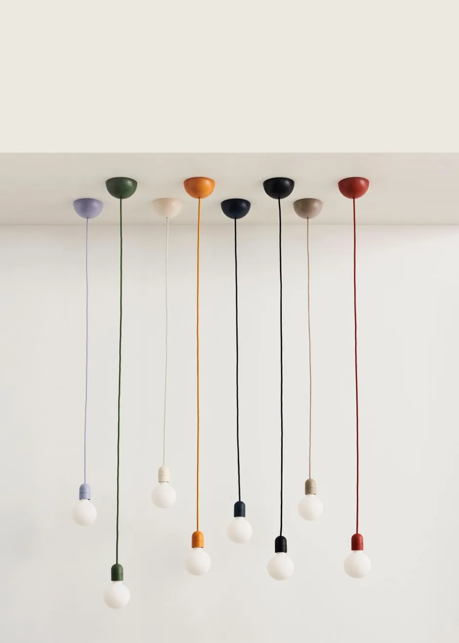 Best HAY Common Pendant Fatning- & Ledningssæt, Anthracite Blue